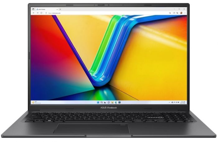 Ноутбук ASUS Vivobook 16X K3605VC-RP379 16" WUXGA IPS, Intel i5-13420H, 16GB, F512GB, NVD3050-4, noOS, Чорний