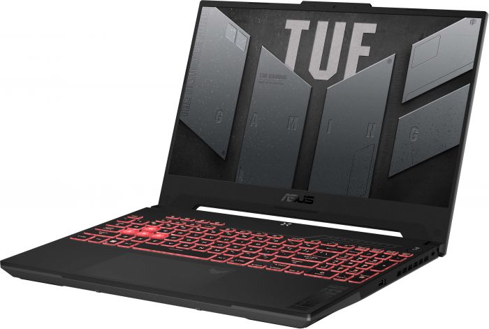 Ноутбук ASUS TUF Gaming A17 FA707NV-HX022 17.3" FHD IPS, AMD R5-7535HS, 16GB, F512GB, NVD4060-8, noOS, Сірий