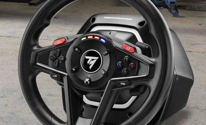 Кермо і педалі Thrustmaster T128-P, PC/PS4/PS3/PS5