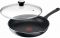 Сковорода з кришкою Tefal Day by Day, 20см, з кришкою, алюміній, бакеліт, скло, чорний