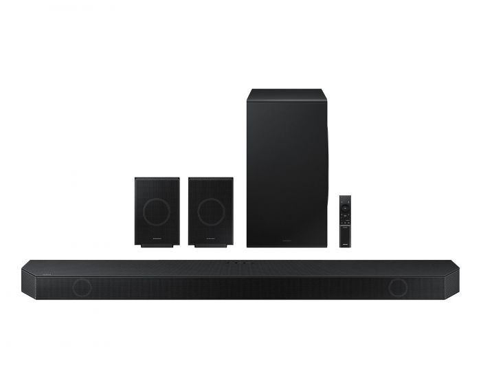 Саундбар Samsung HW-Q990D 656Вт, 11.1.4, BT, HDMI-ARC, Wi-Fi, саб, Dolby Atmos, чорний