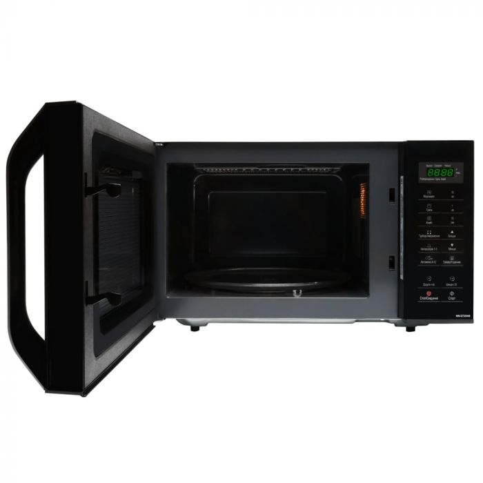 Мікрохвильова піч Panasonic, 23л, 800Вт, гриль, дисплей, чорний