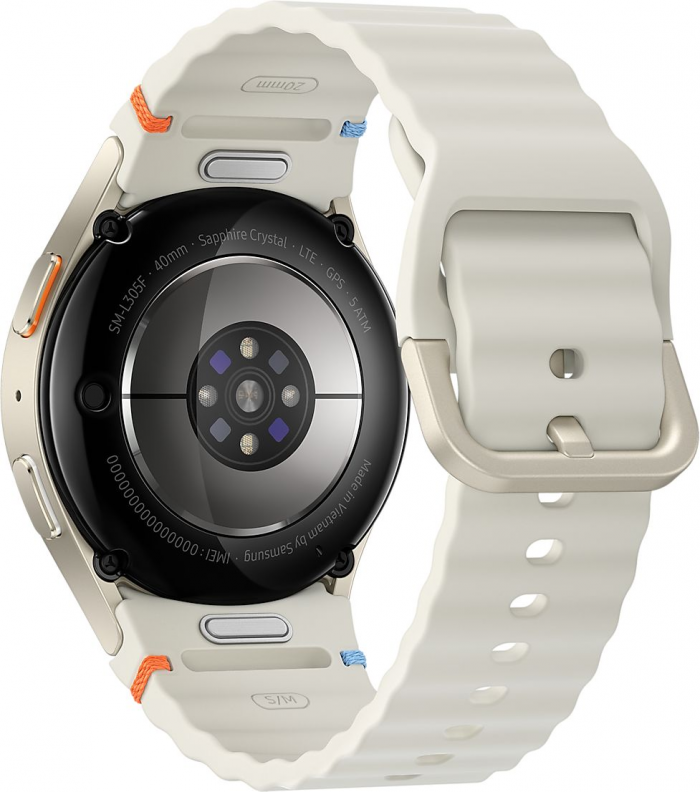 Смарт-годинник Samsung Galaxy Watch 7 40мм LTE (L305) 1.31", 432x432, sAMOLED, BT 5.3, NFC, 2/32ГБ, бежевий