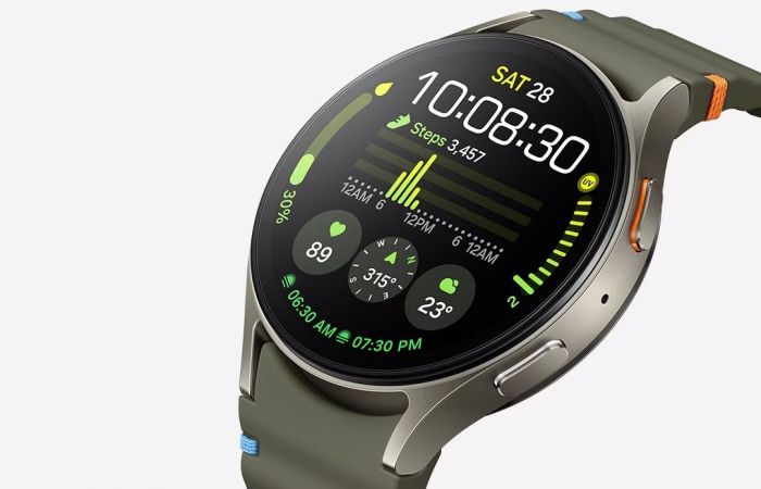 Смарт-годинник Samsung Galaxy Watch 7 44мм (L310) 1.47", 480x480, sAMOLED, BT 5.3, NFC, 2/32ГБ, зелений