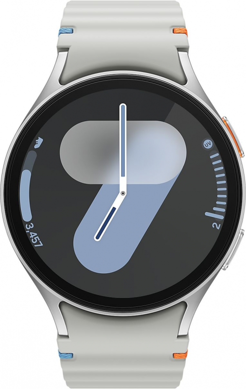 Смарт-годинник Samsung Galaxy Watch 7 44мм (L310) 1.47", 480x480, sAMOLED, BT 5.3, NFC, 2/32ГБ, сріблястий