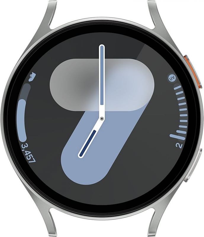 Смарт-годинник Samsung Galaxy Watch 7 44мм (L310) 1.47", 480x480, sAMOLED, BT 5.3, NFC, 2/32ГБ, сріблястий
