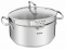 Каструля Tefal DUETTO+, 5л, з кришкою, нержавюча сталь, скло