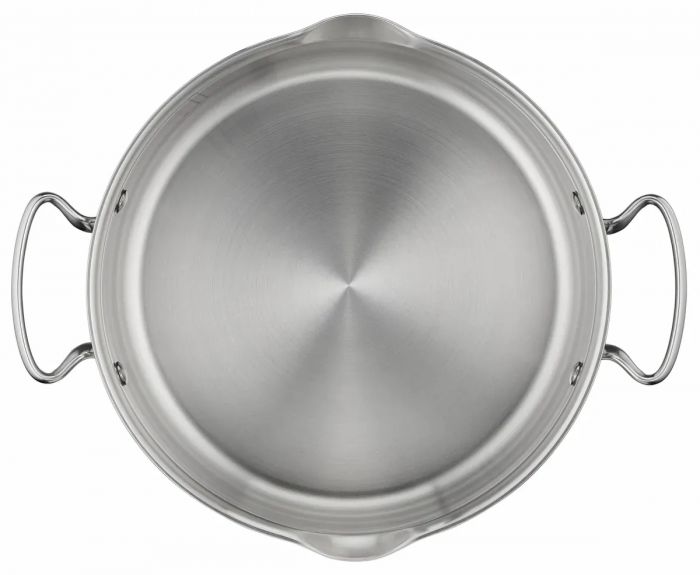 Каструля Tefal DUETTO+, 5л, з кришкою, нержавюча сталь, скло