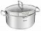 Каструля Tefal DUETTO+, 1.5л, з кришкою, нержавюча сталь, скло