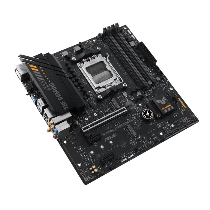 Материнcька плата ASUS A620M-F GAMING WIFI sAM5 A620 4xDDR5 HDMI DP Wi-Fi BT mATX