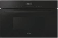 Мікрохвильова піч Haier вбудовувана, 34л, електронне упр., 900Вт, гриль, дисплей, чорний