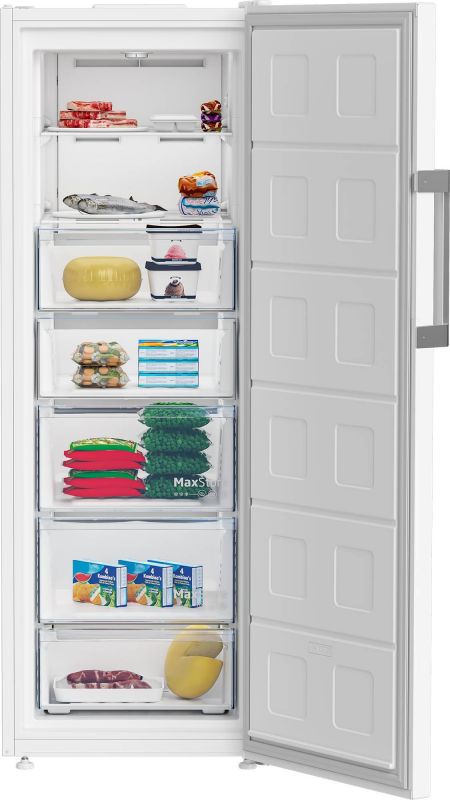 Морозильна камера Beko, 171x60x71, 260л, 1дв., A+, NF, білий