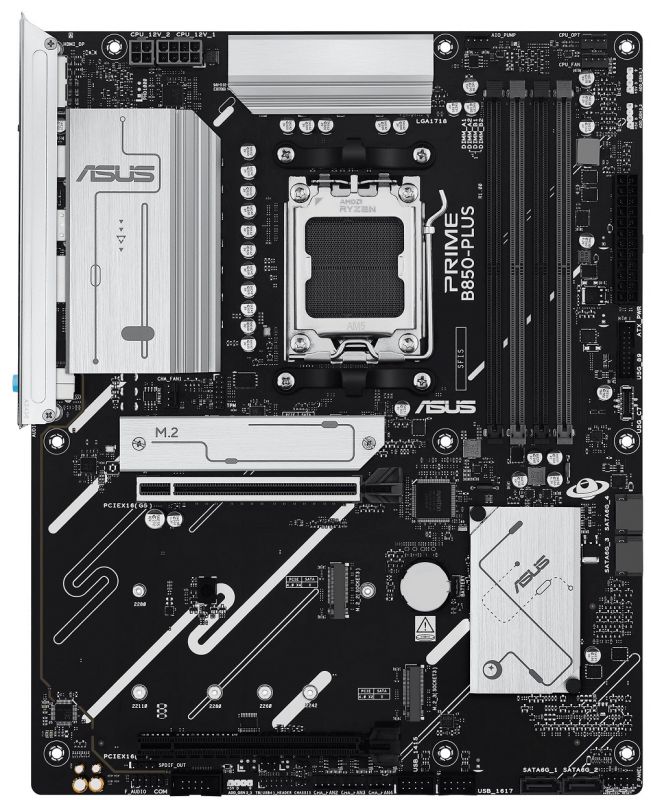 Материнcька плата ASUS PRIME B850-PLUS sAM5 B850 4xDDR5 M.2 HDMI DP ATX
