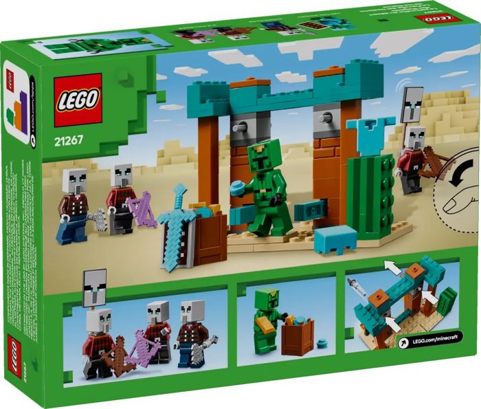 Конструктор LEGO Minecraft Пустельний патруль розбійника