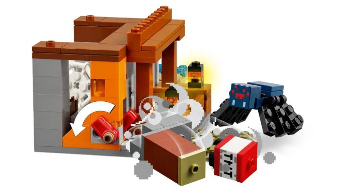 Конструктор LEGO Minecraft Шахтна експедиція «Броненосець»