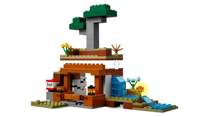 Конструктор LEGO Minecraft Шахтна експедиція «Броненосець»