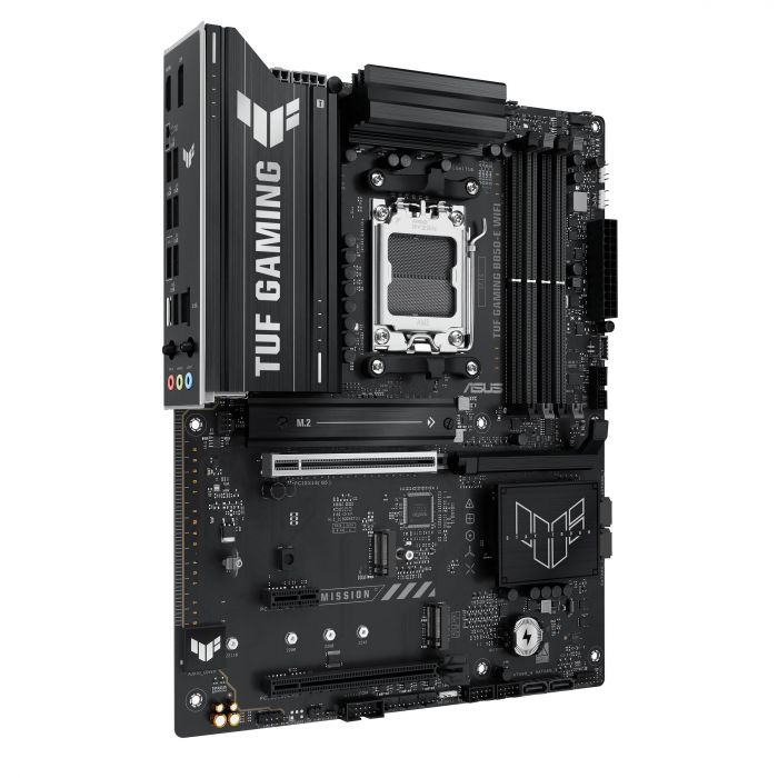 Материнcька плата ASUS TUF GAMING B850-E WIFI sAM5 B850 4xDDR5 M.2 HDMI DP WiFi BT ATX