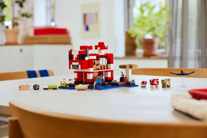Конструктор LEGO Minecraft Грибний будинок