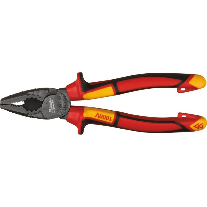 Плоскогубці Milwaukee, діелектричні, для робіт під напругою 1000В, 180мм