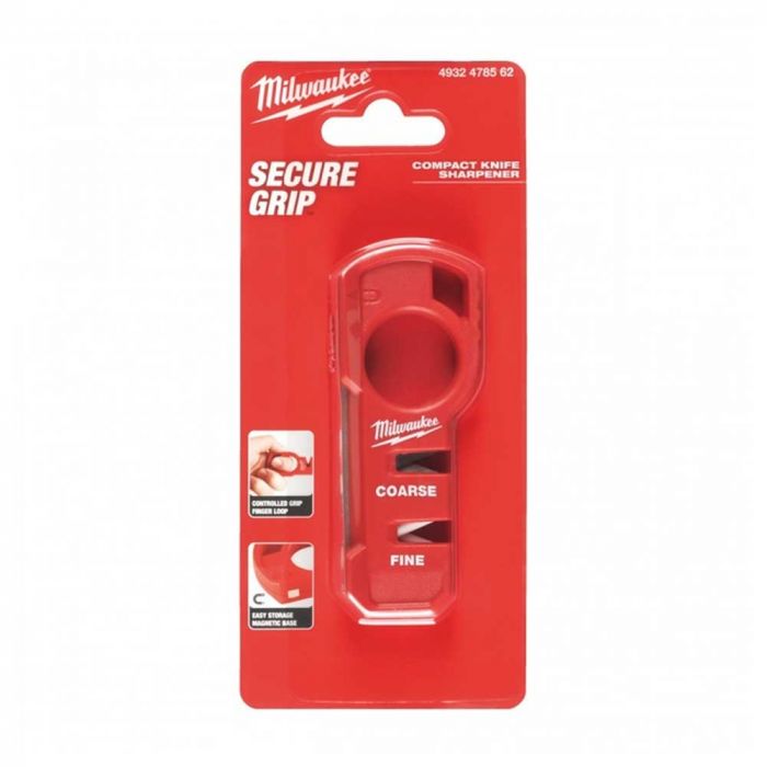 Точилка для ножів і ножиць Milwaukee, 54х195х38мм, 2 етапи заточування, ABS-пластик