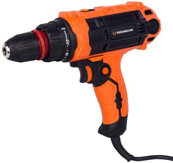 Шурупокрут-дриль Tekhmann TED-650/2 DFR 650Вт 40Нм 450·1700об/хв 1.4кг