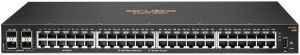 Комутатор HPE Aruba 6100, 48xGE, 4xGE SFP Ports, PoE Class 4 370W, LT Warranty