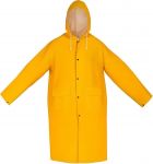 Дощовик Tolsen, ХXL, ПВХ-матеріал 0.32мм, водонепроникний, жовтий