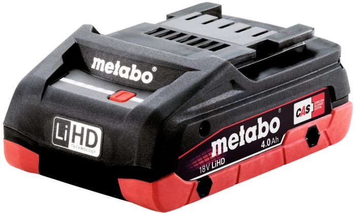 Акумулятор Metabo LIHD 18В 4А·год 0.58кг