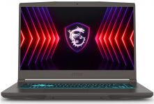 Ноутбук MSI Thin B12UCX 15.6 FHD, Intel i5-12450H, 16GB, F1512GB, NVD2050-4, DOS, чорний