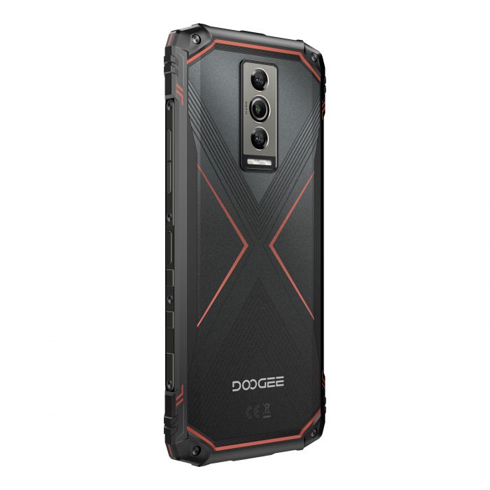 Смартфон Doogee Blade 10 Pro 6.56" 6/256ГБ, 2SIM, 5150мА•год, чорно-червоний