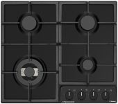 Варильна поверхня Hansa газова, 59см, чавун, чорний