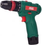 Шурупокрут-дриль акумуляторний Зеніт ЗША-12/15 S1 DFR 12В 1х1.5А·год 18Нм 350·1350об/хв 0.95кг