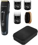 Машинка для стрижки Rowenta Advancer, для бороди, вусів, голови, мережа+акум., роторний мотор, насадок-3, кейс, титан.напил., темно-синій