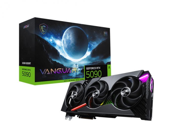 Відеокарта MSI GeForce RTX 5090 32GB GDDR7 VANGUARD SOC