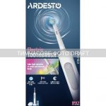 Щітка зубна електр. Ardesto, ETB-I114W, 10т. колив/хв, насадок-3, IPX7, білий