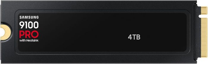 Накопичувач SSD Samsung M.2 4TB PCIe 5.0 9100PRO+ радіатор