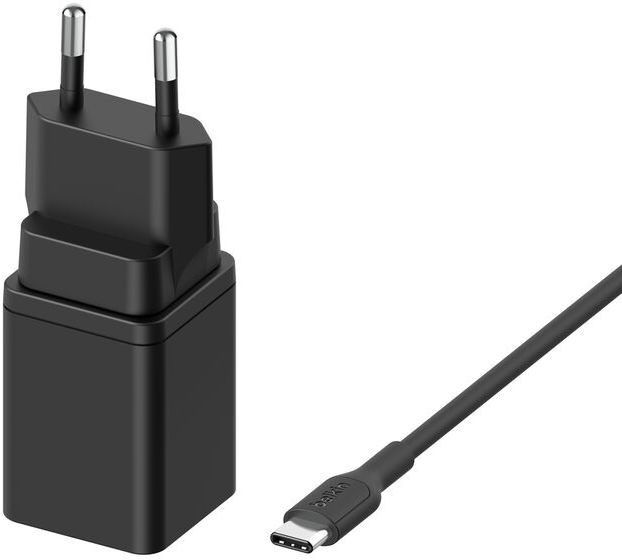 Зарядний пристрій бездротовий Belkin 3в1 Travel Pad Wireless Qi2 15Вт, чорний