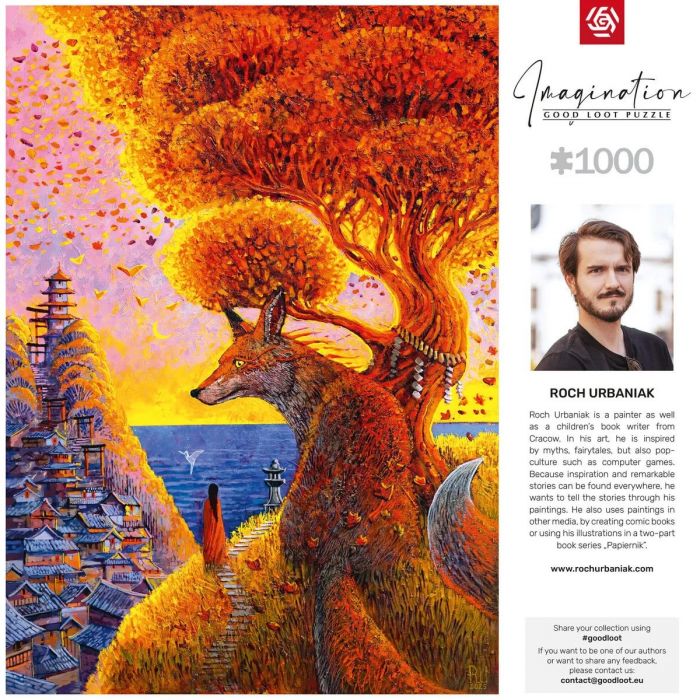 Пазл GoodLoot Imagination: Roch Urbaniak Benkei 1000 ел.