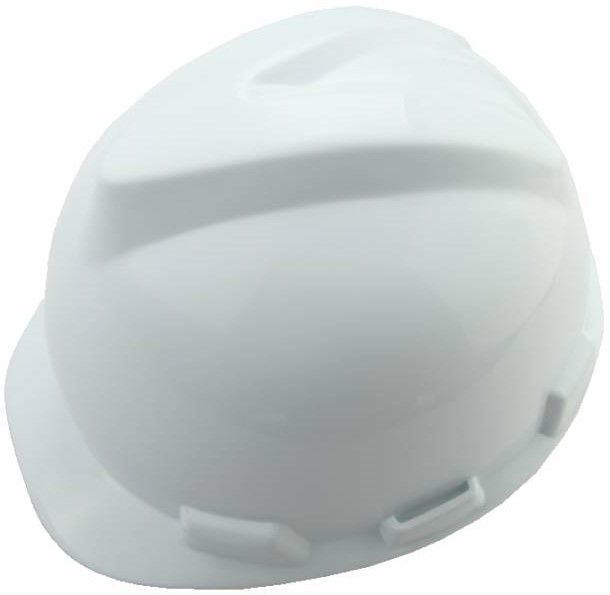 Каска захисна Tolsen, пластик поліпропілен РР, пряжка для регулювання, навушники, білий