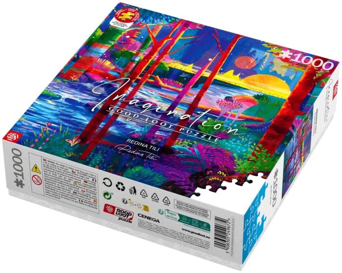 Пазл GoodLoot Imagination: Redina Tili Sleeping Giants 1000 ел.