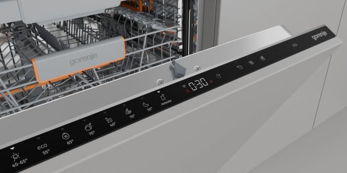 Посудомийна машина Gorenje вбудовувана, 16компл., A+++, 60см, інвертор,Wi-Fi, сенсорн.упр, 3и кошики, білий