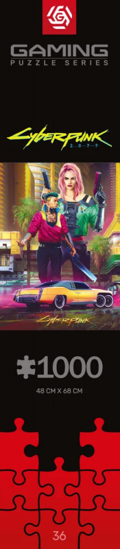Пазл GoodLoot Cyberpunk 2077 Kitsch Style 1000 ел.