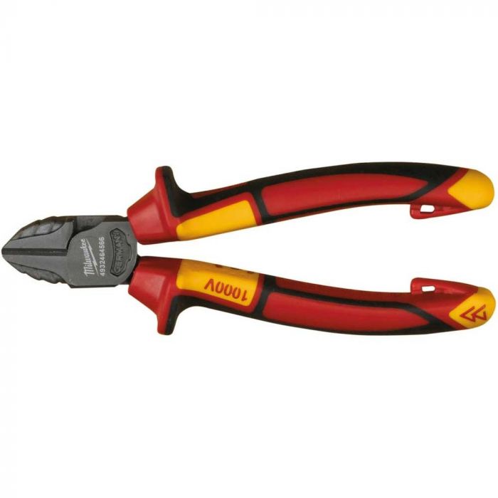 Кусачки-бокорізи Milwaukee, діелектричні, для робіт під напругою 1000В, 145мм