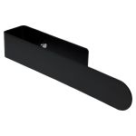 Тримач для рушників NAVIN 230 мм з нержавіючої сталі, чорний матовий