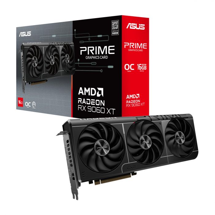 Вiдеокарта ASUS Radeon RX 9060 XT 16GB GDDR6 OC PRIME-RX9060XT-O16G