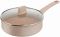 Сотейник Tefal Delight, з кришкою, 24см, алюміній, бпкеліт, бежевий