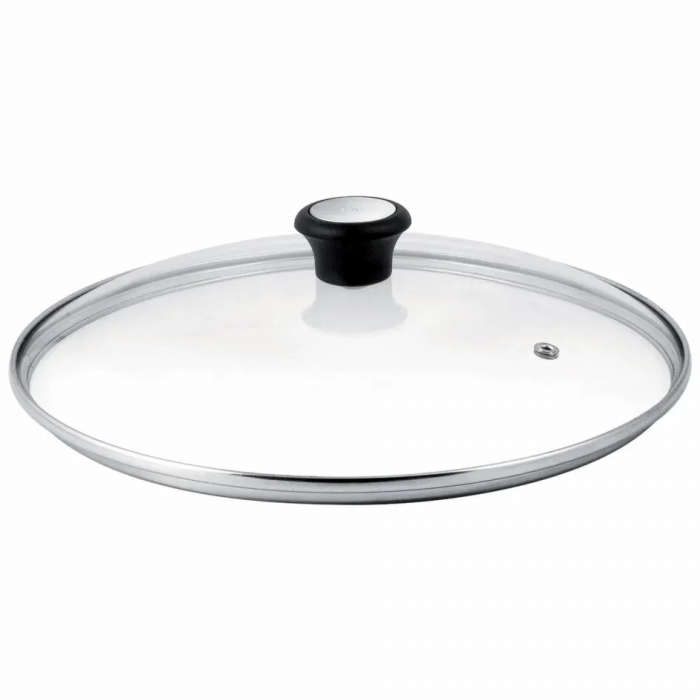 Сковорода з кришкою Tefal So' Light, 28см, алюміній, бакеліт, скло, чорний