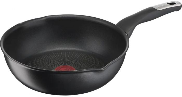 Сковорода глибока Tefal Unlimited, 22см, алюміній, бакеліт, чорний