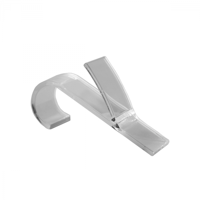 Гачок Navin для рушникосушарки прозорий, пластик