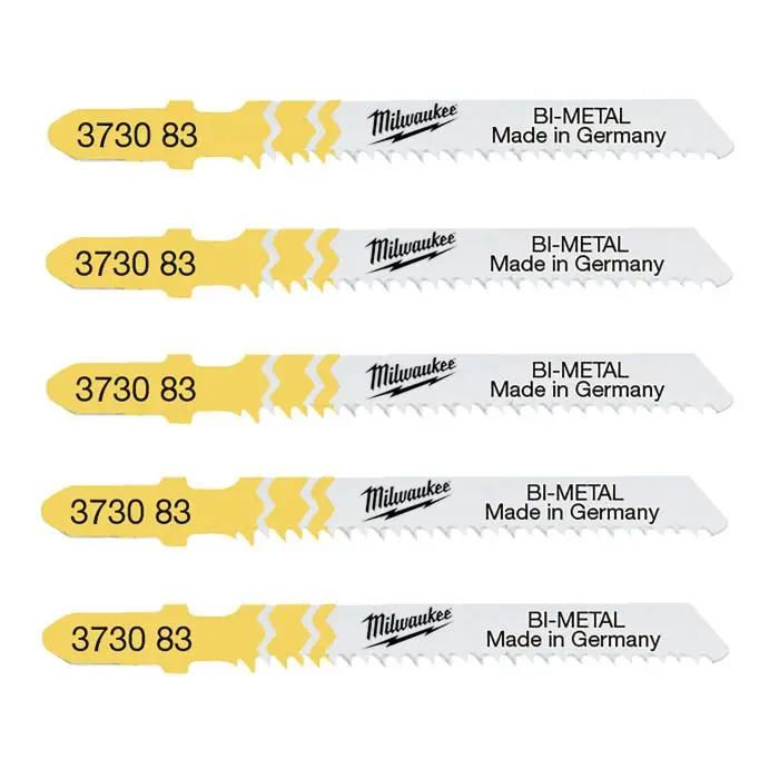 Полотно пиляльне для електролобзика Milwaukee Special по дереву, крок зуба 1.9ммх60мм, 5шт